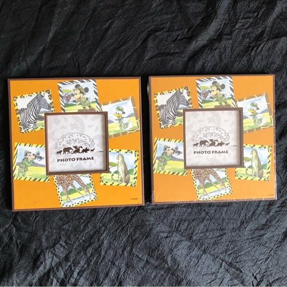 Other - Pair of Disney Animal Kingdom Square Picture Frame